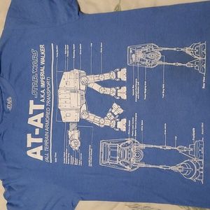 Blue Star Wars t shirt